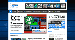 Desktop Screenshot of producerspot.com